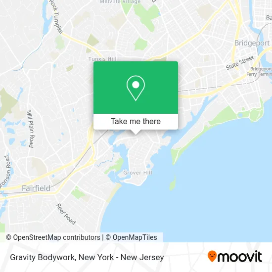 Gravity Bodywork map