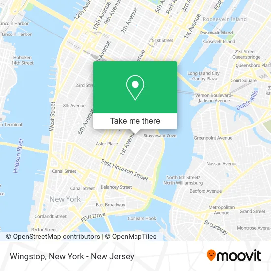 Wingstop map