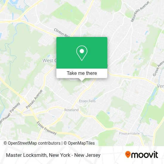 Master Locksmith map