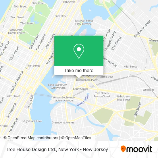 Tree House Design Ltd. map