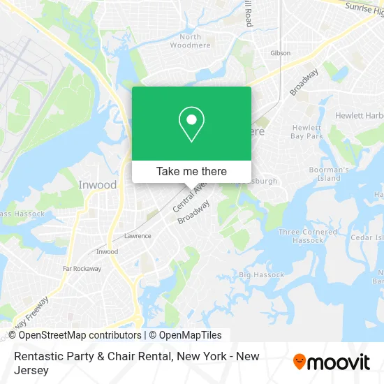 Rentastic Party & Chair Rental map