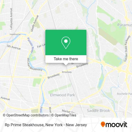 Rp Prime Steakhouse map