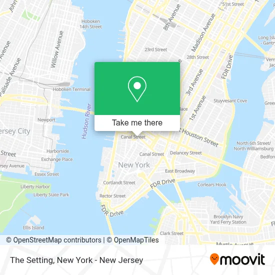 The Setting map