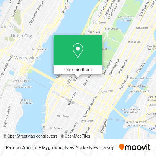 Ramon Aponte Playground map