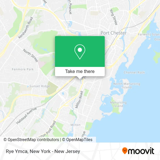 Rye Ymca map