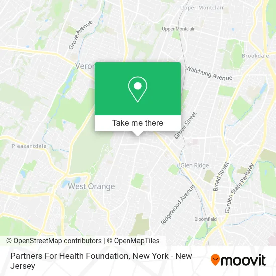 Partners For Health Foundation map