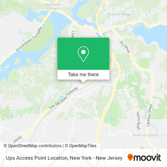 Ups Access Point Location map