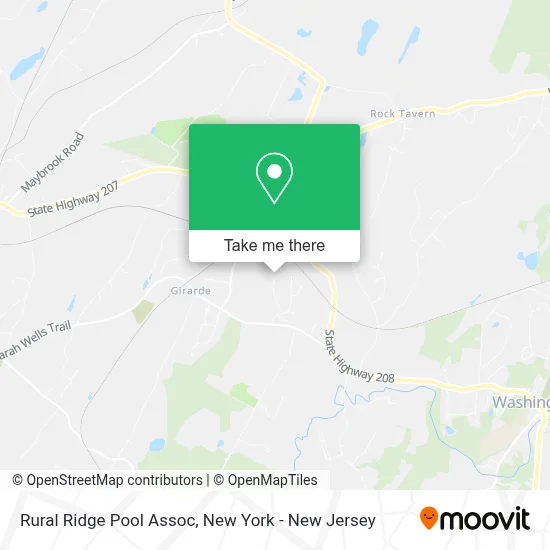 Rural Ridge Pool Assoc map