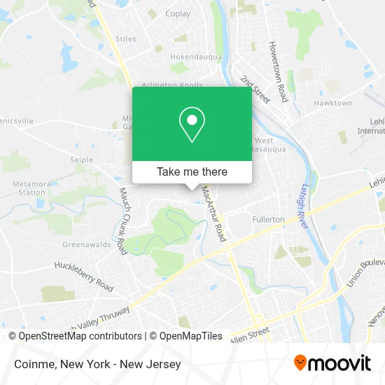 Coinme map