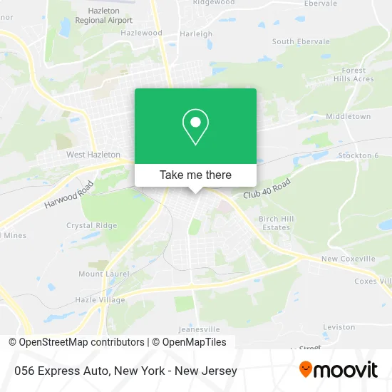 056 Express Auto map