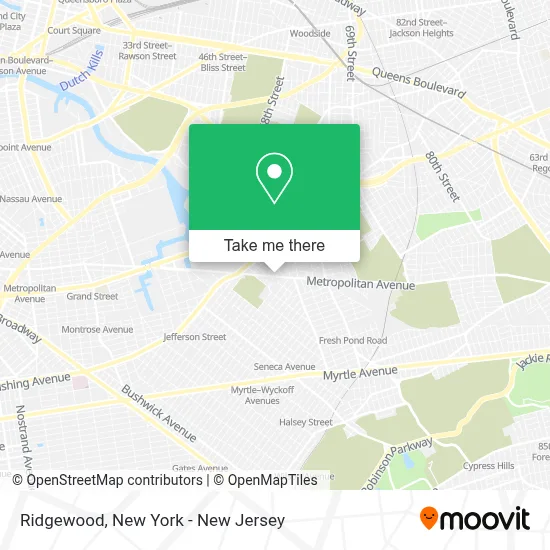 Ridgewood map