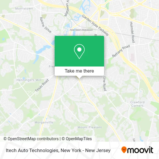 Itech Auto Technologies map