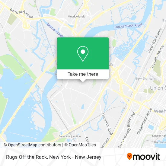 Rugs Off the Rack map