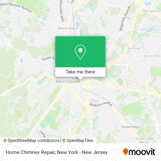 Home Chimney Repair map