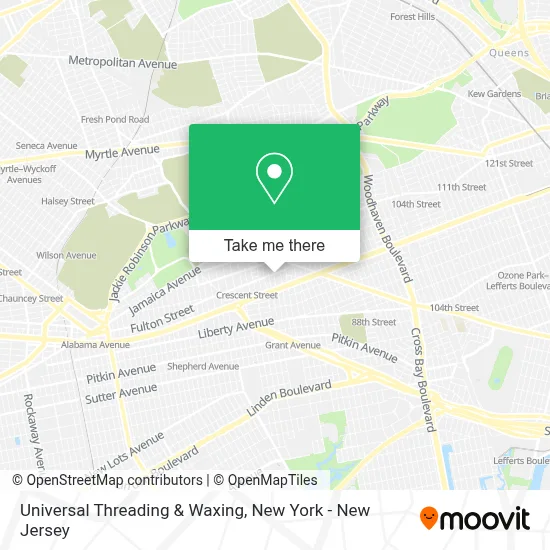 Universal Threading & Waxing map