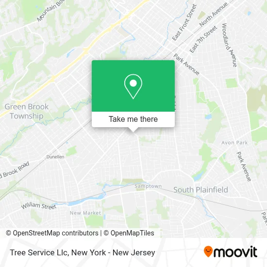 Tree Service Llc map