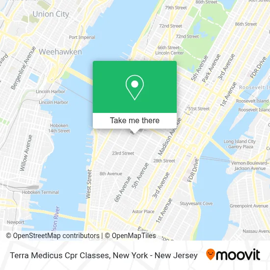 Terra Medicus Cpr Classes map