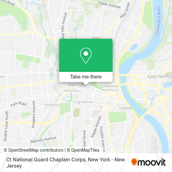 Ct National Guard Chaplain Corps map