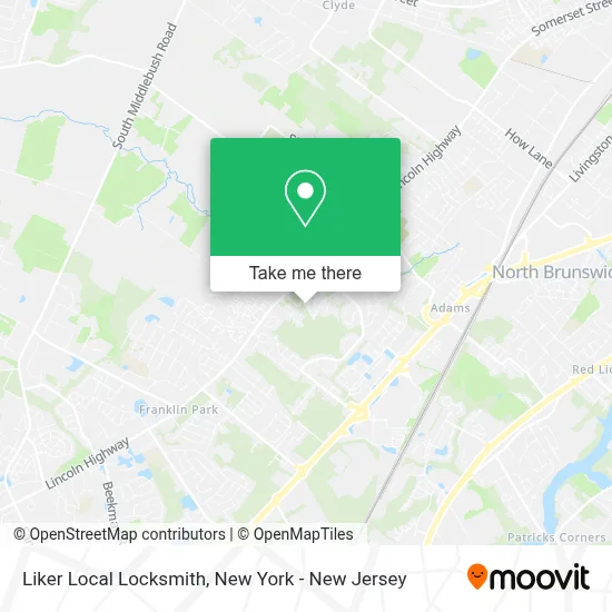 Liker Local Locksmith map