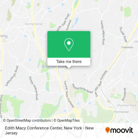 Edith Macy Conference Center map