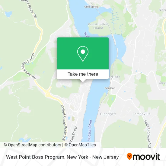 West Point Boss Program map