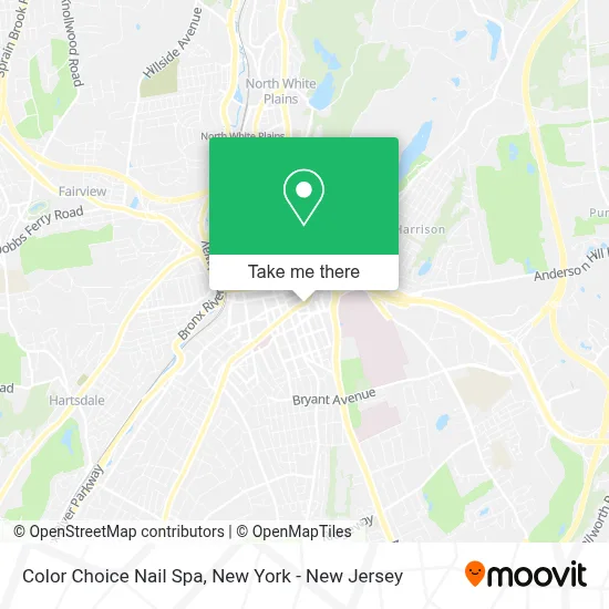 Color Choice Nail Spa map