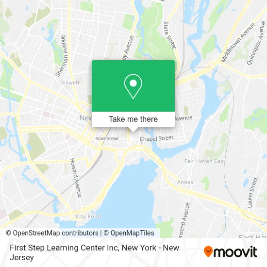 First Step Learning Center Inc map