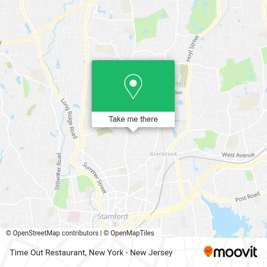 Time Out Restaurant map