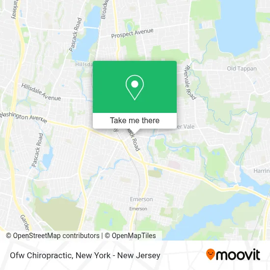Ofw Chiropractic map