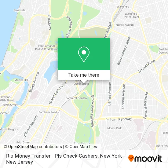 Ria Money Transfer - Pls Check Cashers map
