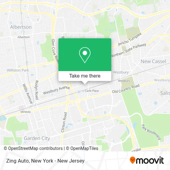 Zing Auto map