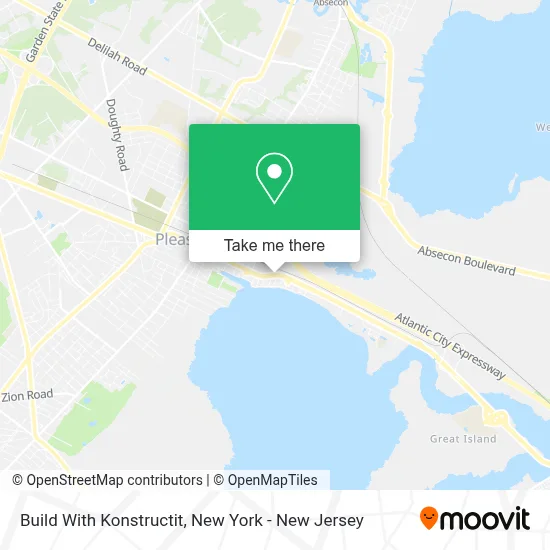 Build With Konstructit map