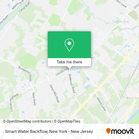 Smart Water Backflow map