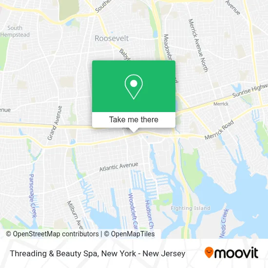 Threading & Beauty Spa map