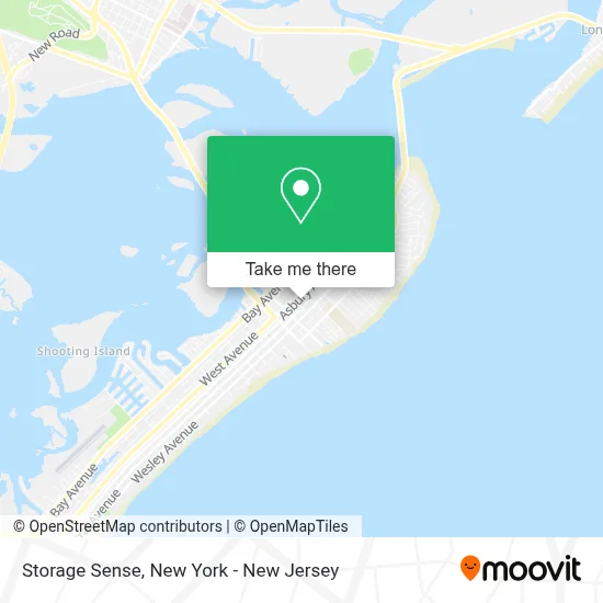 Storage Sense map