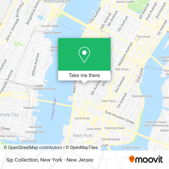 Sjp Collection map
