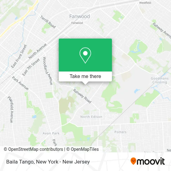 Baila Tango map