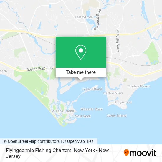 Flyingconnie Fishing Charters map