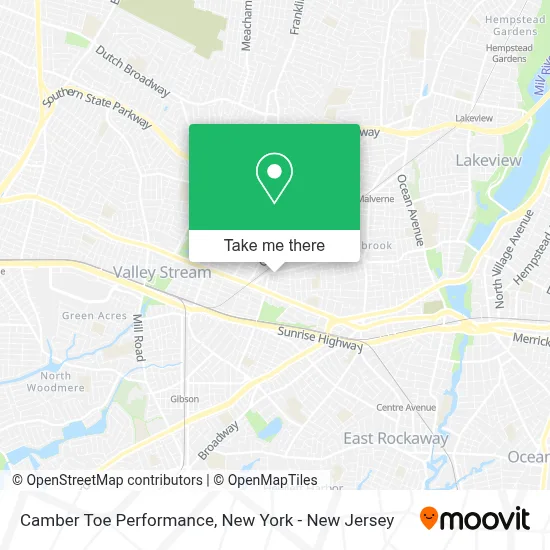 Camber Toe Performance map