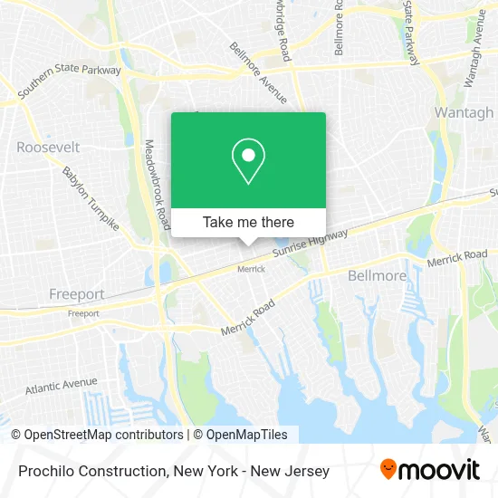 Prochilo Construction map