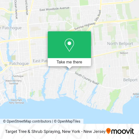Target Tree & Shrub Spraying map