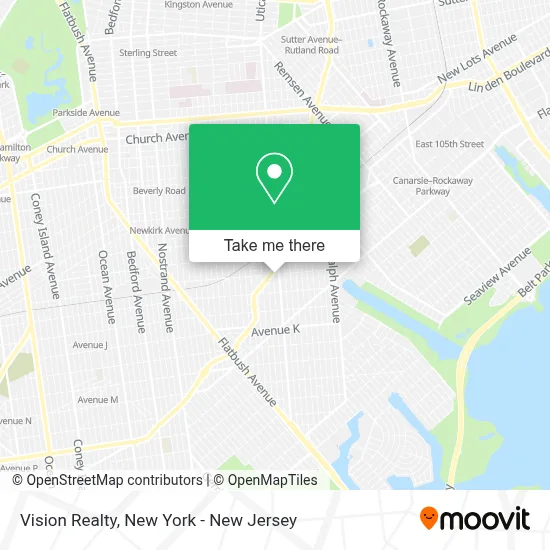 Vision Realty map