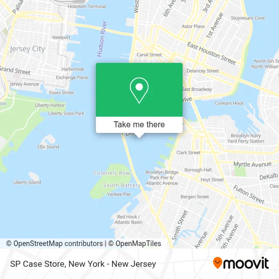 SP Case Store map