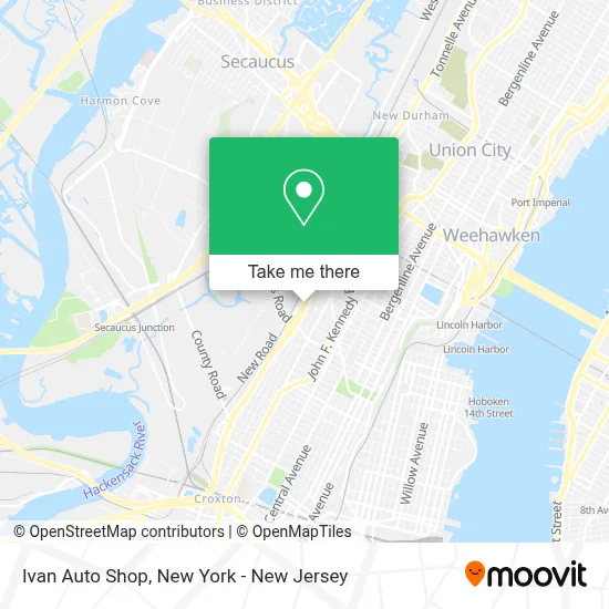 Ivan Auto Shop map