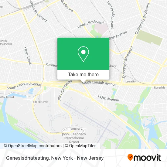 Genesisdnatesting map