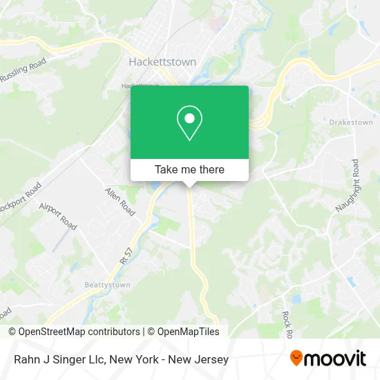 Rahn J Singer Llc map