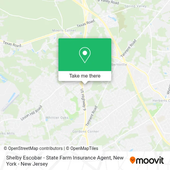 Shelby Escobar - State Farm Insurance Agent map