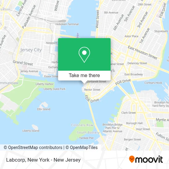 Labcorp map