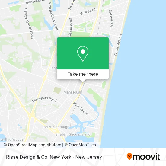 Risse Design & Co map