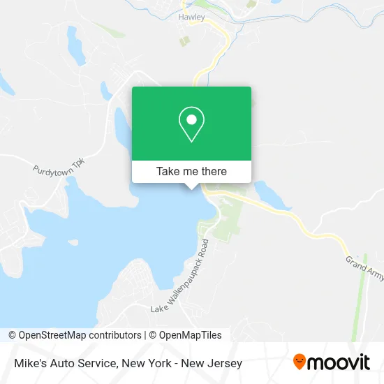 Mike's Auto Service map